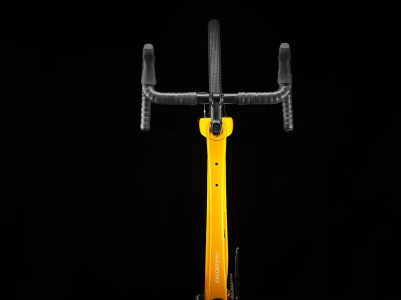 TREK Checkpoint SLR 6 AXS Gravel Bike in Marigold and Nautical Navy-5